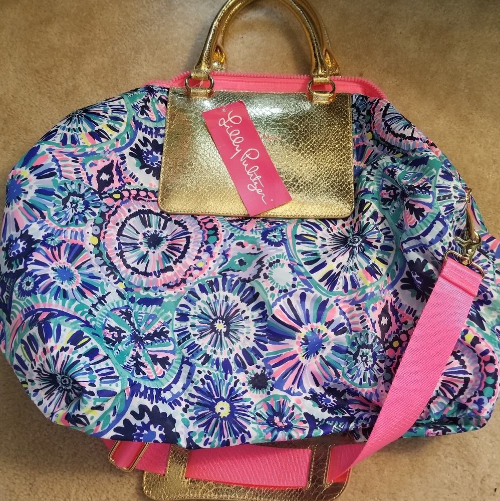 Lilly Pulitzer Weekender tote bag